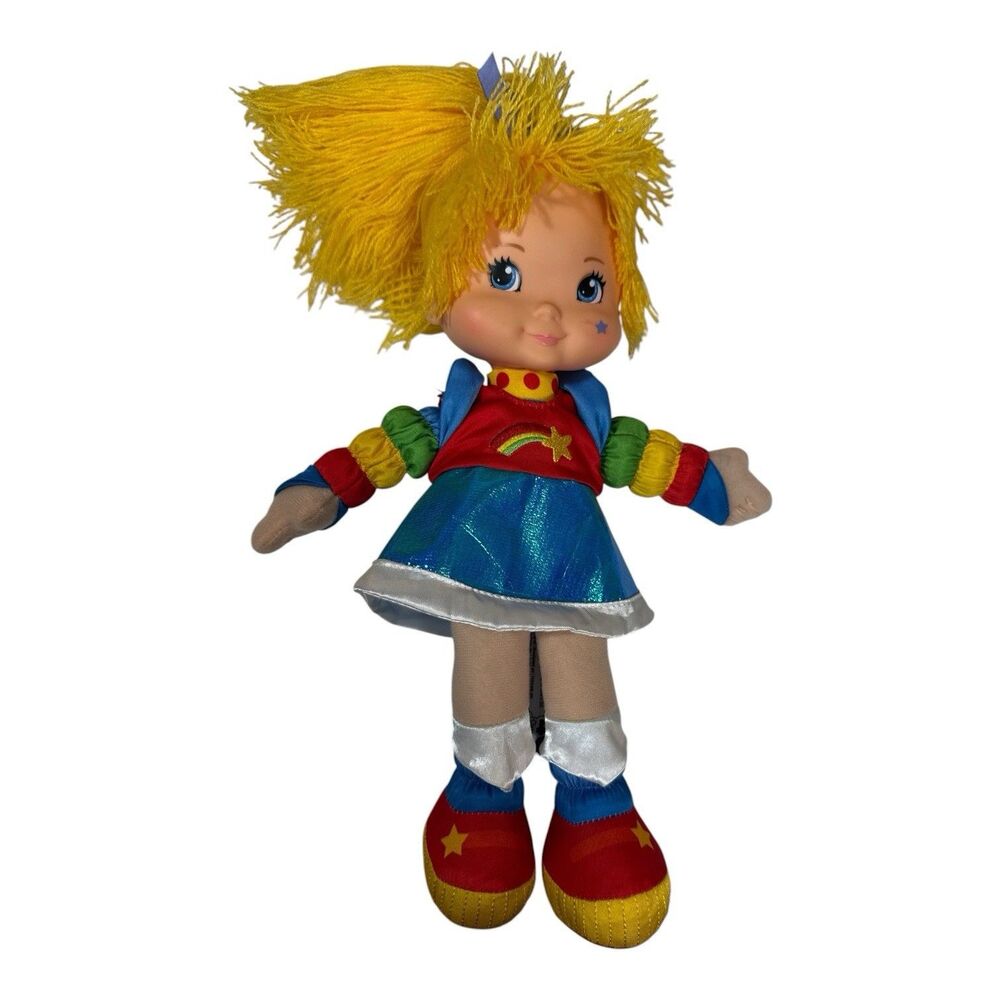 Rainbow Brite 40th Anniversary 12” Doll Figure Vinyl Head Yarn Hair TLS Toy Co